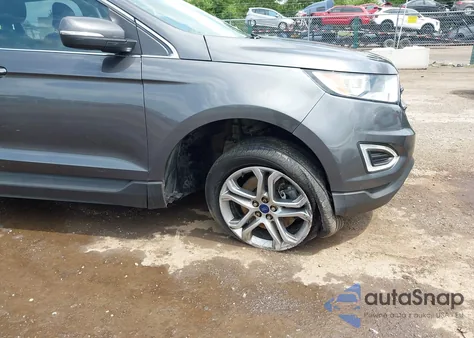2015 Ford Edge Titanium from USA, damaged, VIN 2FMTK4K8XFBB25981